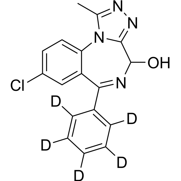 4-Hydroxy Alprazolam-d5 2747915-82-6